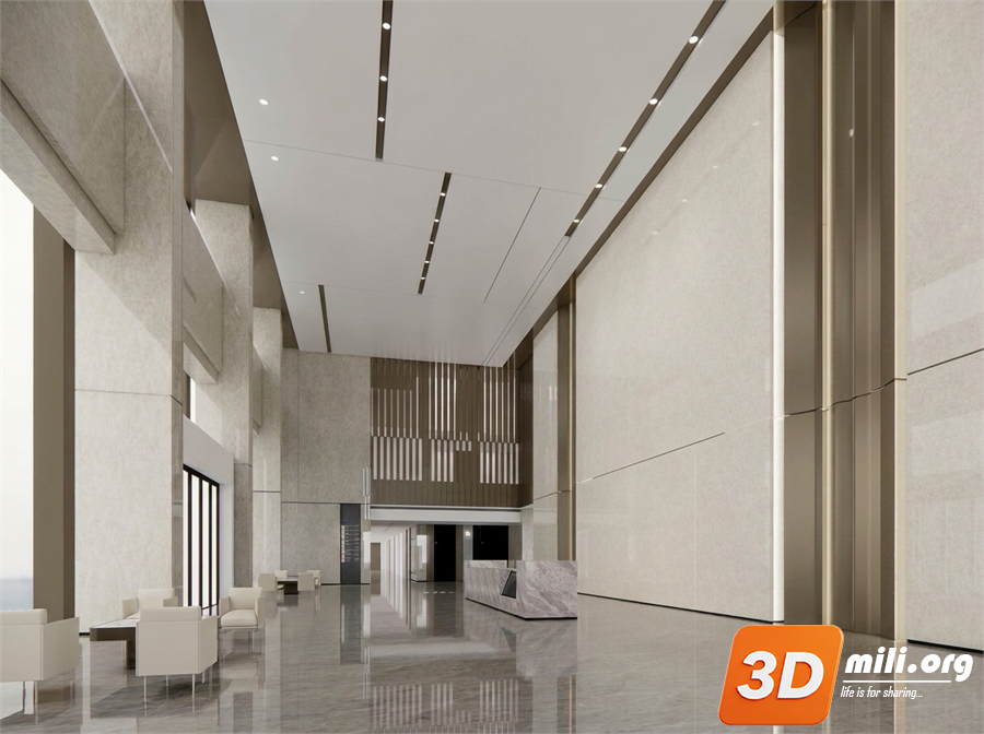 Lobby front desk Skp Files 
